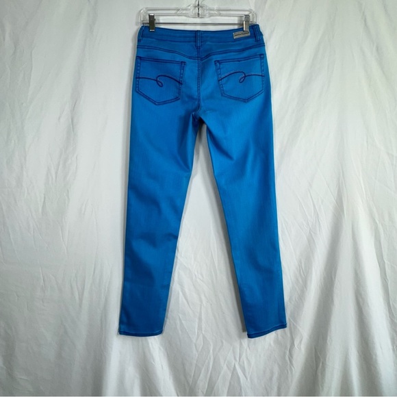 Justice Girl’s Bright Sky Blue Simply Low Jeans Plus 14.5 - Picture 3 of 7